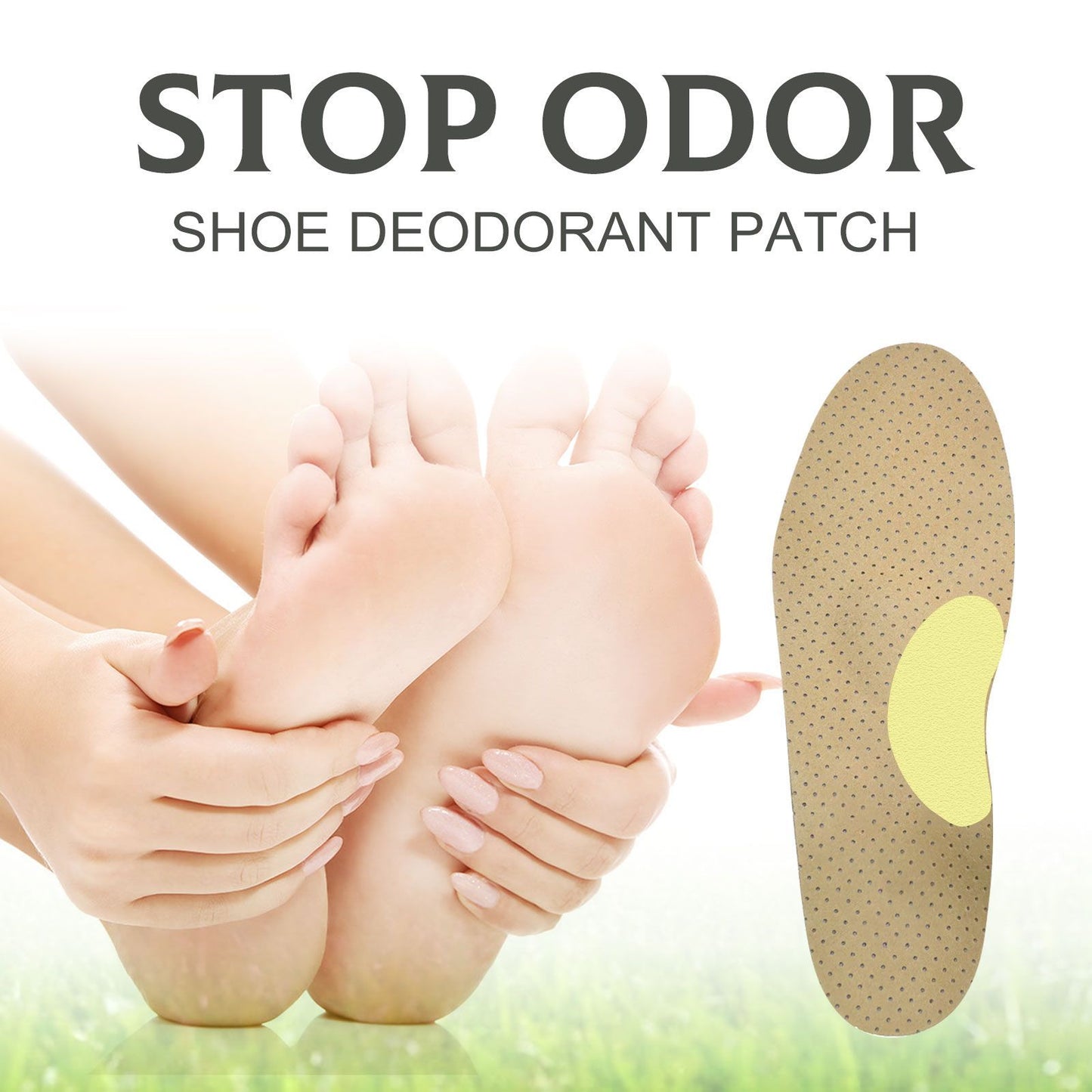 South Moon Shoe Deodorizing Sticker, Shoe Deodorizing, Odor Absorbing, Foot Sweat Absorbing Insole