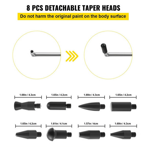 13 Piece Set Rod Dent Removal Kit, Professional Hail Dent Removal Tool For Minor Dents, Door Nails, And Hail Damage - It Does Not Ship On Weekends Selling On Amazon Is Prohibited