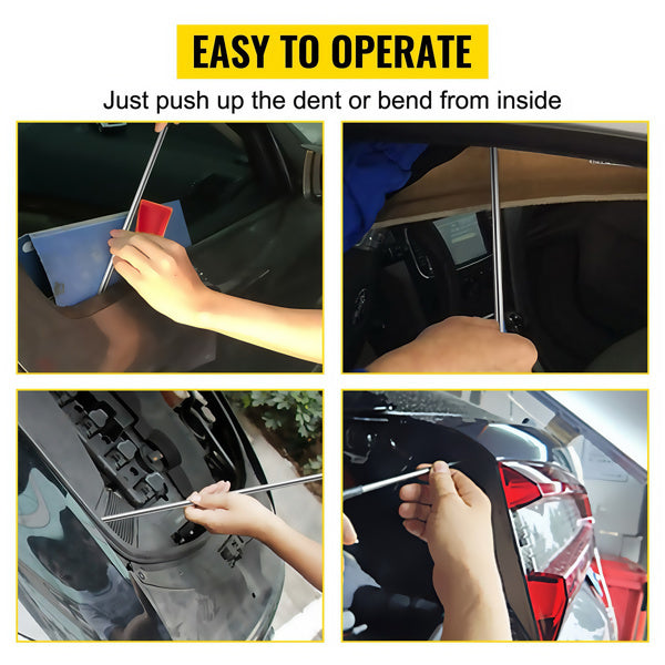 13 Piece Set Rod Dent Removal Kit, Professional Hail Dent Removal Tool For Minor Dents, Door Nails, And Hail Damage - It Does Not Ship On Weekends Selling On Amazon Is Prohibited