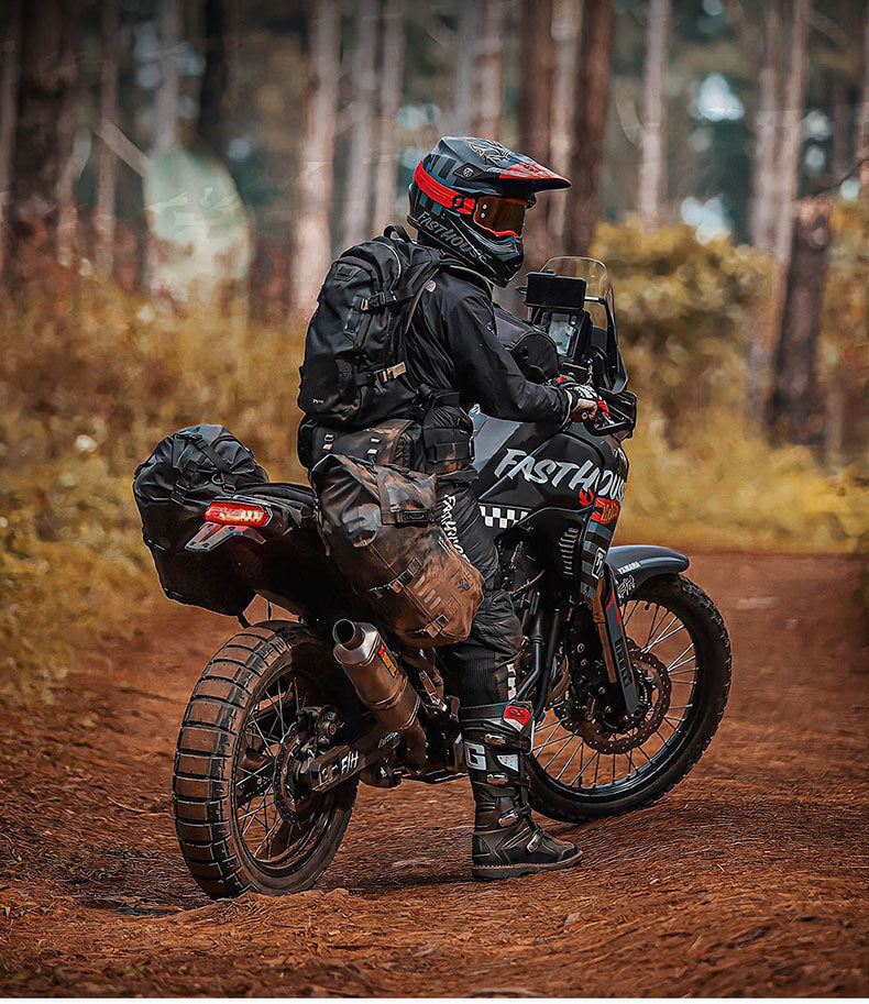 Motorcycle Side Bag Rear Seat Full Waterproof