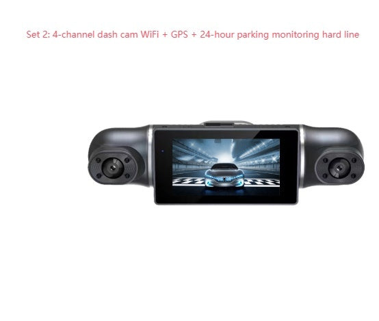 Driving Recorder HD Front And Rear Left And Right Recording Mobile Phone WIFI