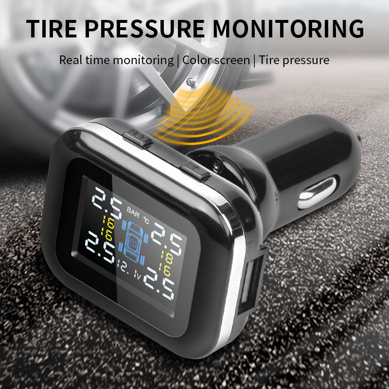 Pressure Monitoring Shows Wireless Tire Pressure