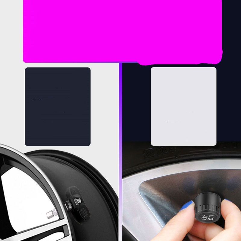 Intelligent Display Of Real Time Tire Pressure Monitor For Car And Machine