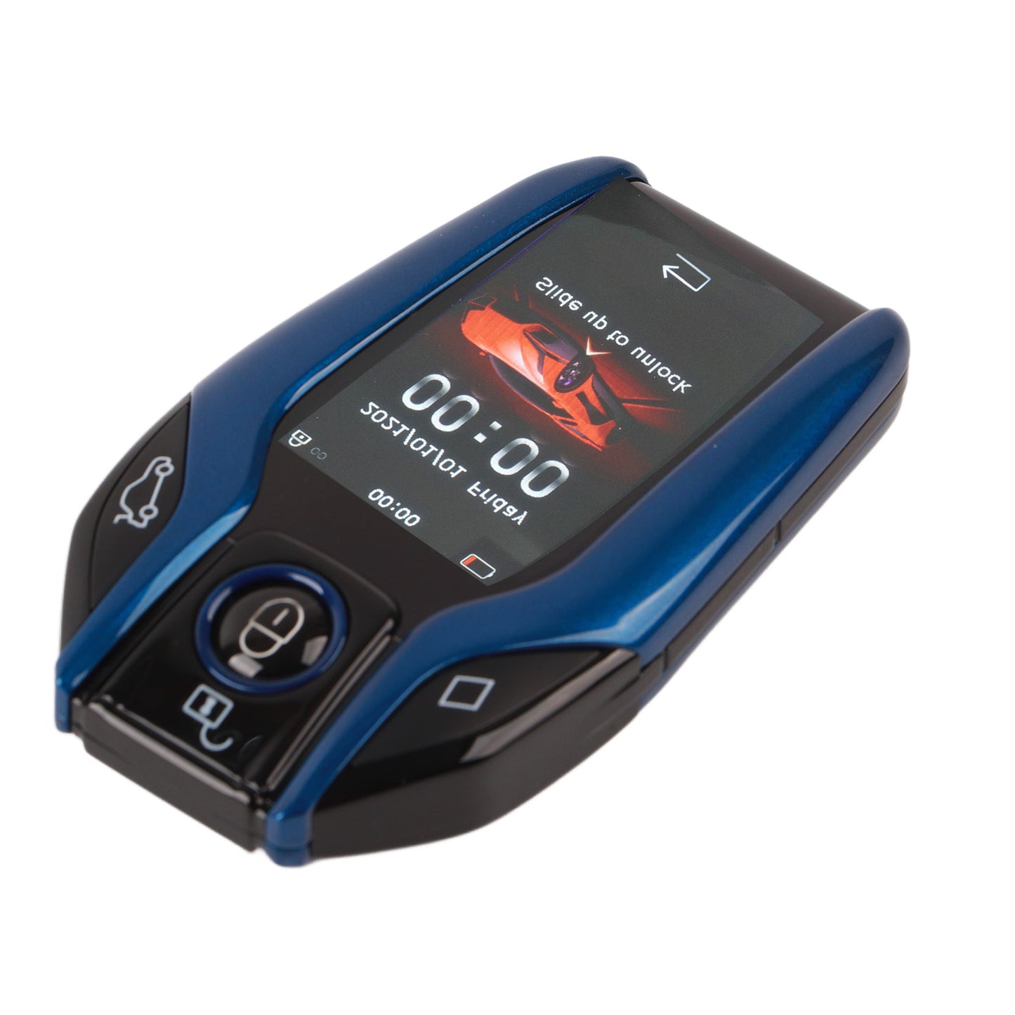 Universal TK800+ LCD Touch Screen Smart Key Remote Keyless Entry for All Start Stop Engine Button Models Blue