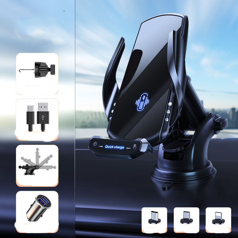 Car Wireless Charger, Mobile Phone Holder, Auto Sensor
