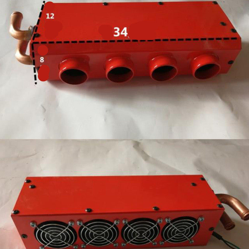 Car Heater Long Small Four Hole Copper Pipe