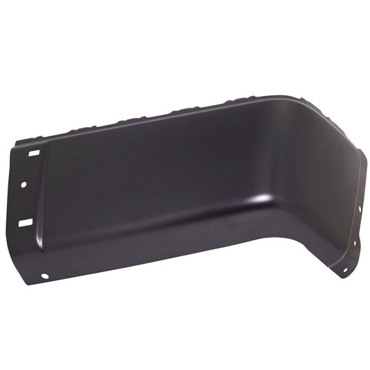 Bumper End Cap For 07-13 Chevrolet Silverado 1500 Rear Right Painted Black Steel