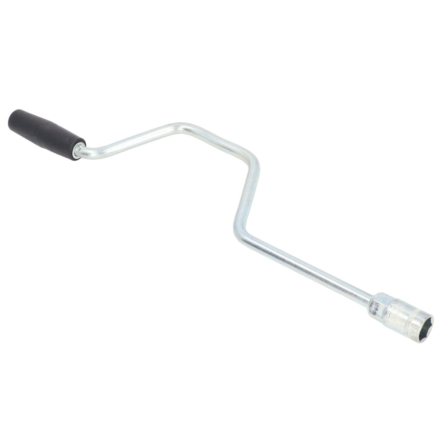 19mm/0.75in Trailer Winding Handle Galvanized Iron Caravan Stand Speed Brace Winder for RV