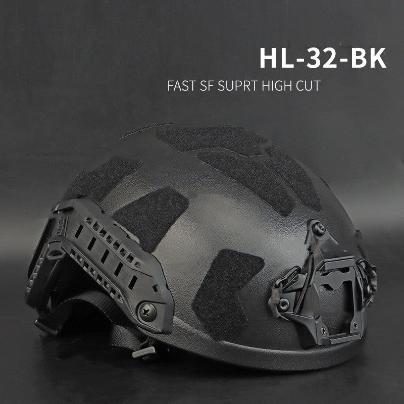 Casque tactique de couleur unie, version de protection complète