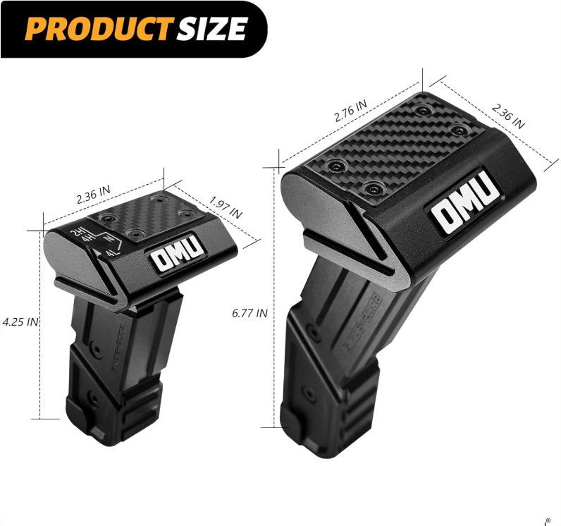 OMU Genesis Series Gear Lever  Knob For  Wrangler 2011-2017 JK