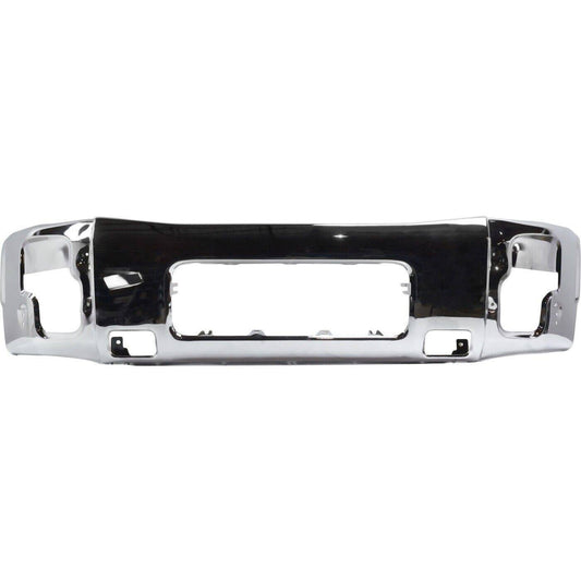 Bumper For 2004-2015 Titan 2005-2007 Armada Chrome Steel Front 62022ZR08A