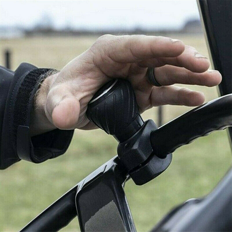 Black Power Steering Wheel Aid Car Truck Lorry Handle Assister Knob Spinner Ball