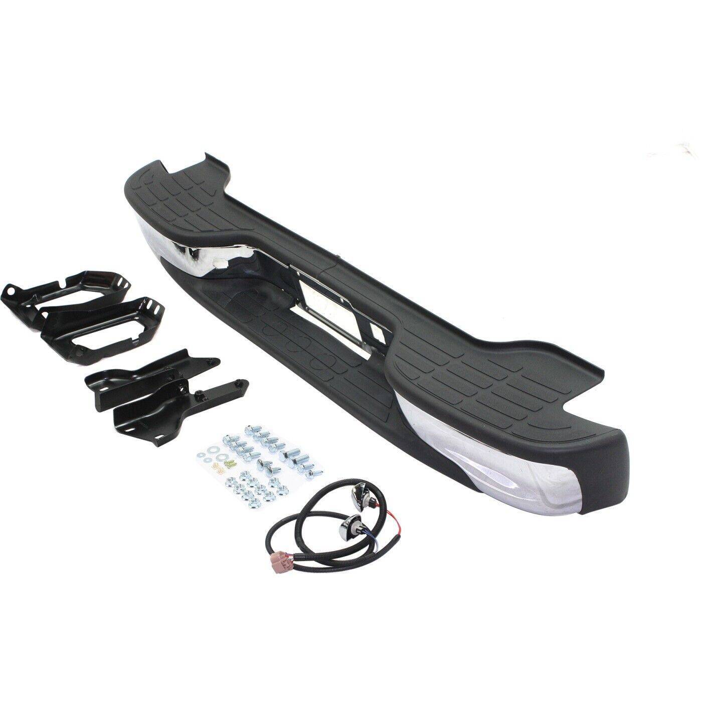 Step Bumper Assembly For 1995-2006 Chevy Tahoe 2000-2006 Suburban 1500 Chrome