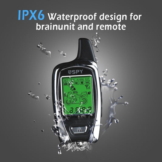 Alarme antivol bidirectionnelle pour moto