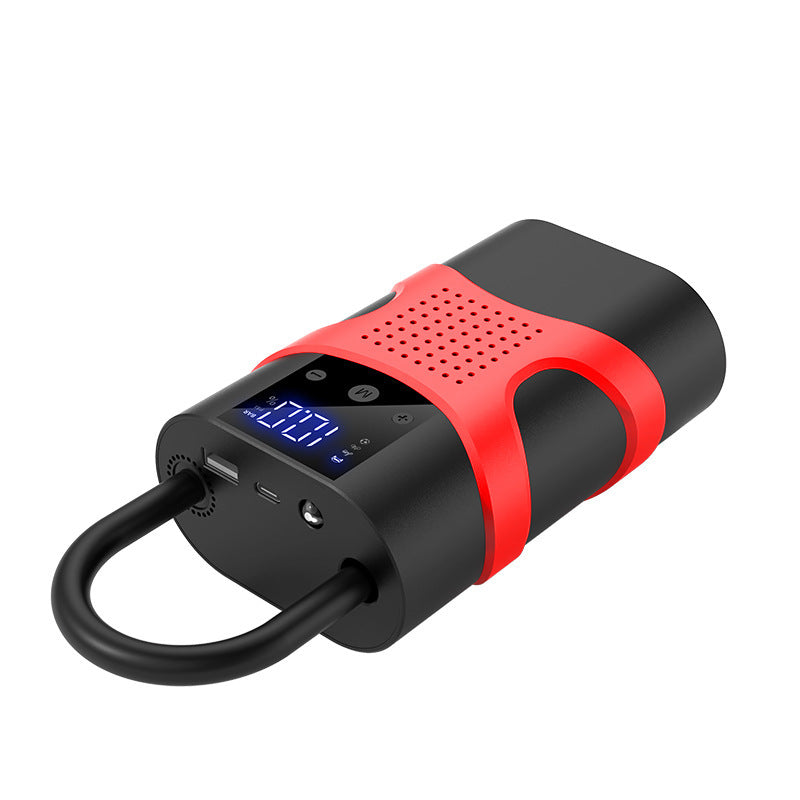 Automobile Emergency Start Power Source Portable Outdoor Digital Display Inflator
