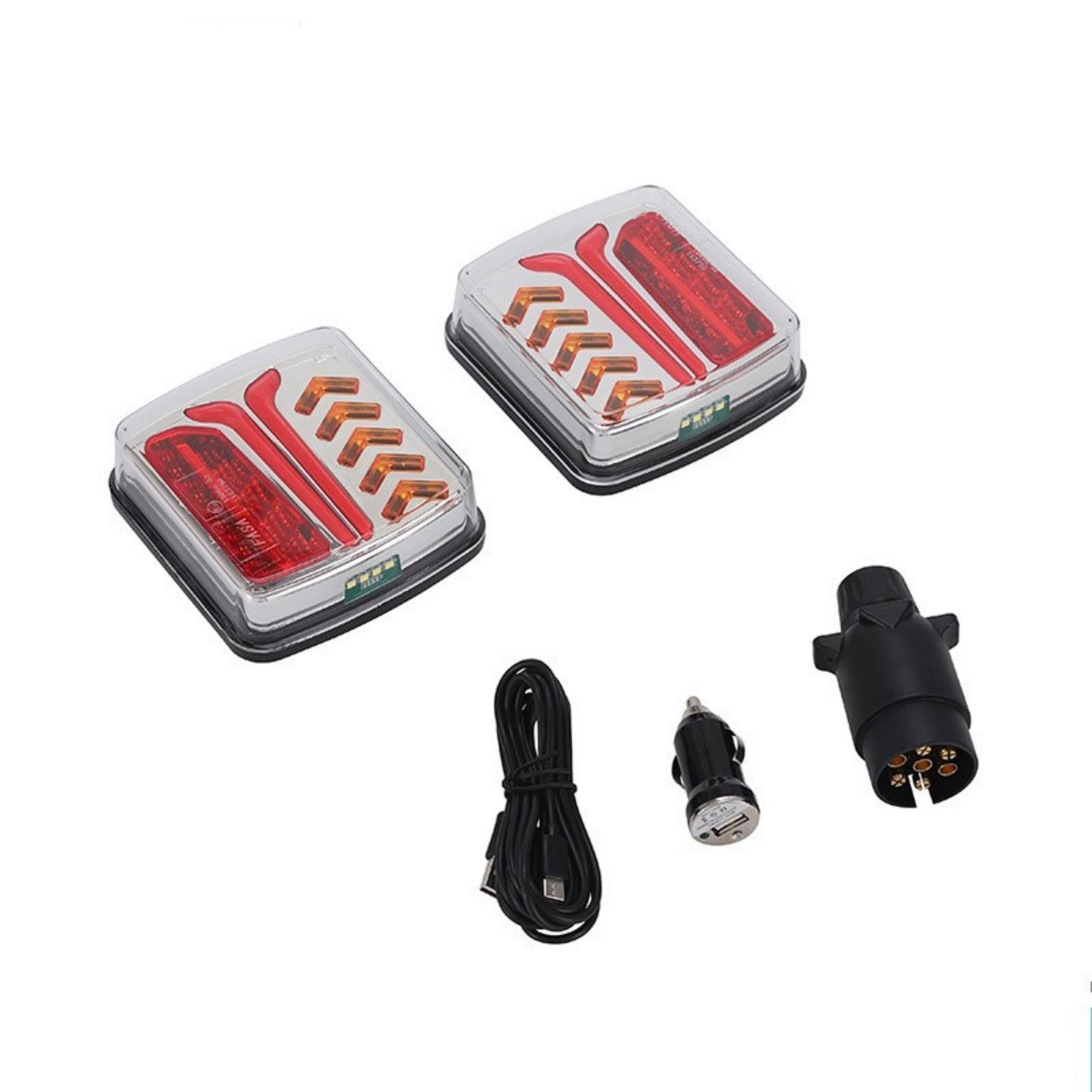 Automotive LED brake signal warning light