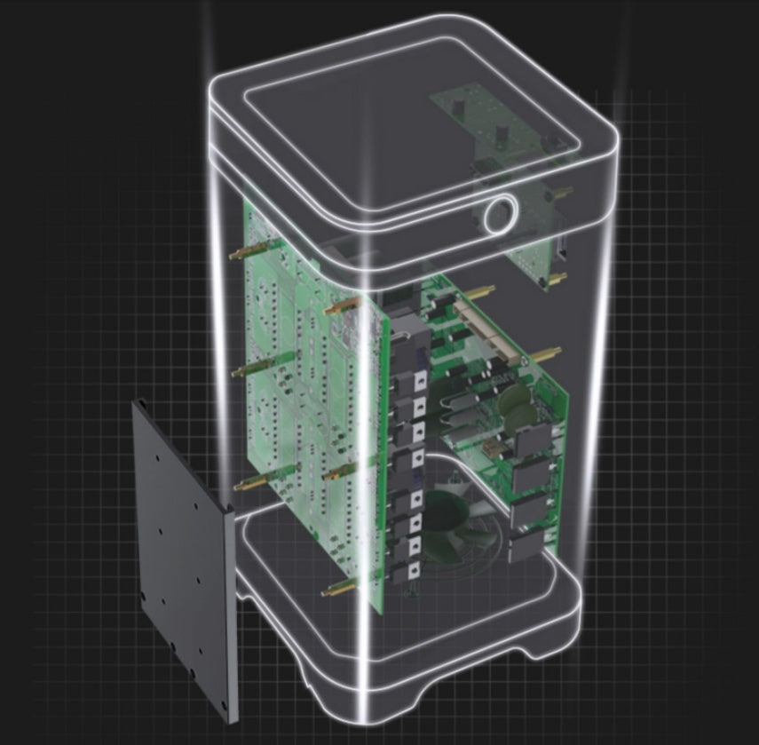 Dual-mode Portable 12V7000W Battery Power Converter