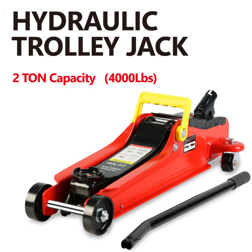 2 Ton Low Profile Floor Jack With Floor Jack Lift Range Of 3.3 Inches-15.2 Inches Unavailable Platforms- Welfel , Temu