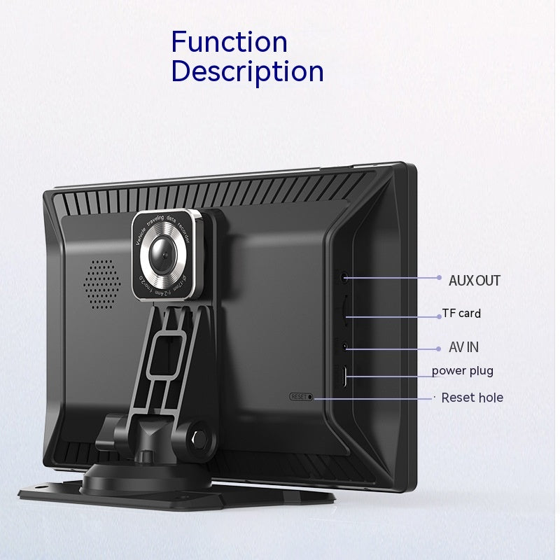 9-inch Carplay Driving Recorder Portable Car