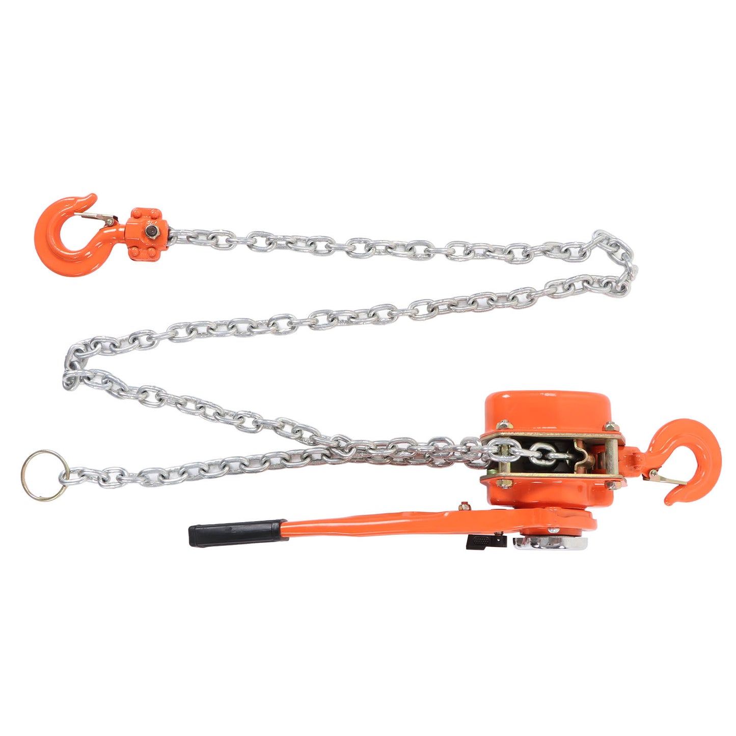 Lever Chain Hoist 1.5T 3300LBS Load Capacity 2.5M Manual Ratchet Chain Puller Hoist for Transportation Construction
