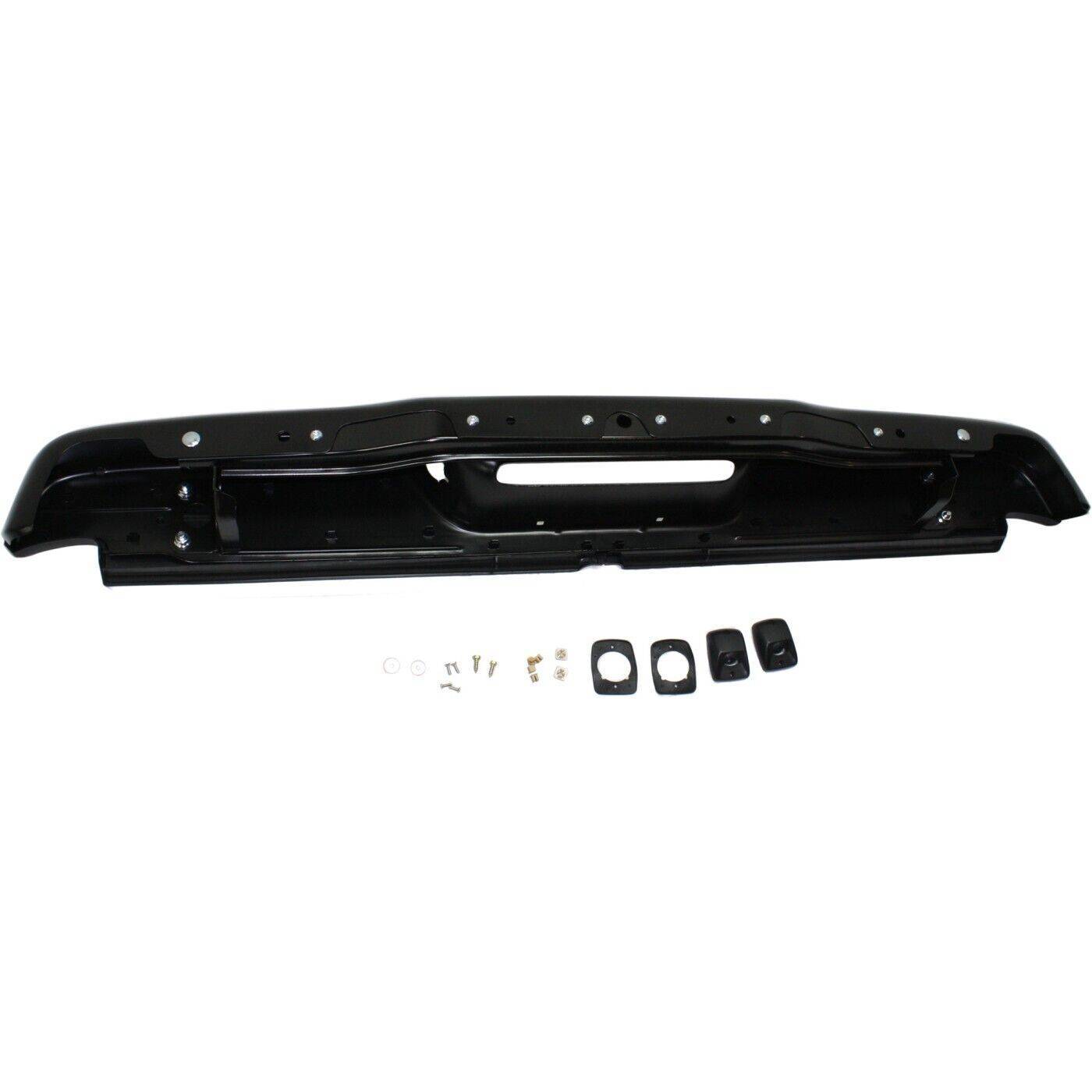 Step Bumper For 1995-2004 Tacoma Rear Powdercoated Black Assembly