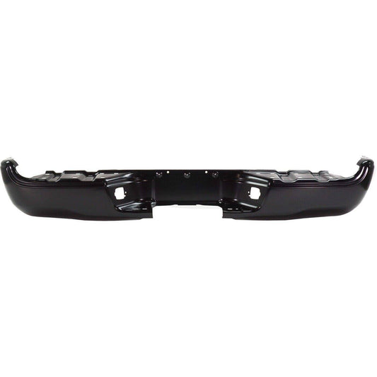 Step Bumper Face Bar For 05-15 Tacoma Powdercoated Black Steel TO1102241