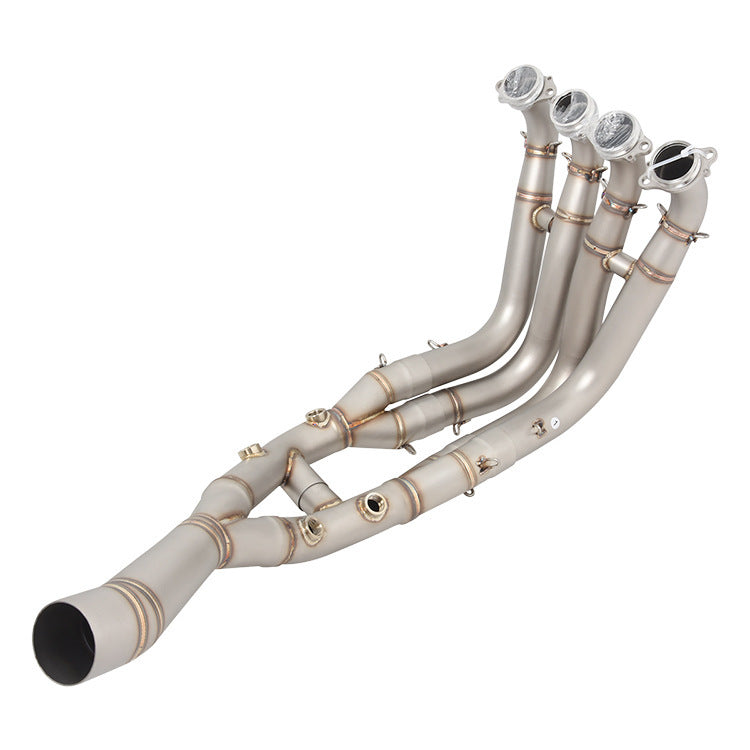 Torche adaptée au tuyau d'échappement modifié avant en alliage de titane S1000RR pour moto et voiture de sport S1000R