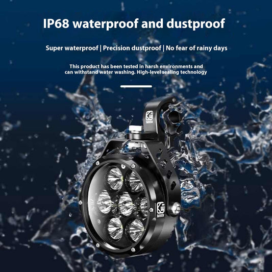 Spotlight Motorcycle High And Low Beam