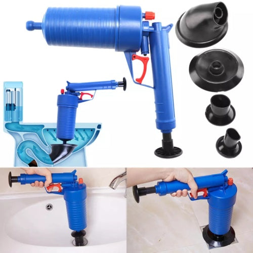 4in1 Toilet Plunger Drain Buster Vacuum Plunger Drain Unblocker For Sink&Toilet