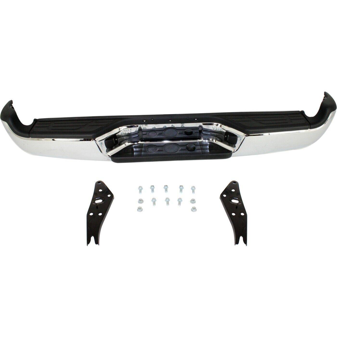 Step Bumper Assembly For 2005-2015 Tacoma With SR5 Package Chrome Steel
