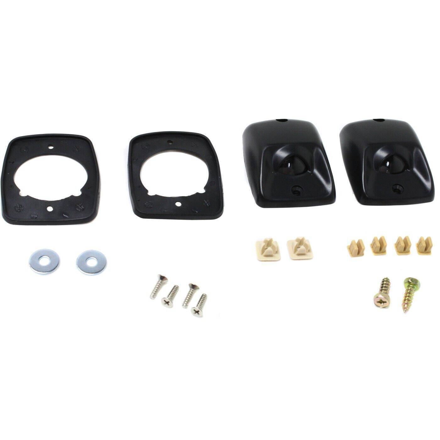 Step Bumper For 1995-2004 Tacoma Rear Powdercoated Black Assembly