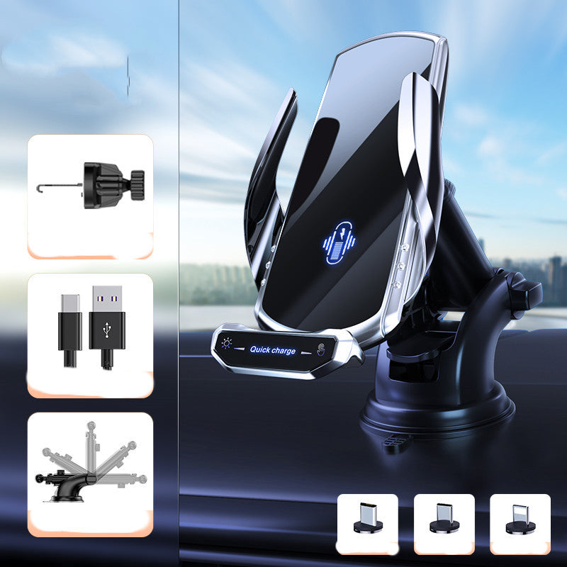Car Wireless Charger, Mobile Phone Holder, Auto Sensor