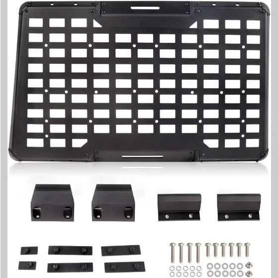 Rear Window Molle Panel Modular Storage Panel System Rear Window Protective Decoration For 2018-2023 Wrangler JL 4 Doors, Right Side