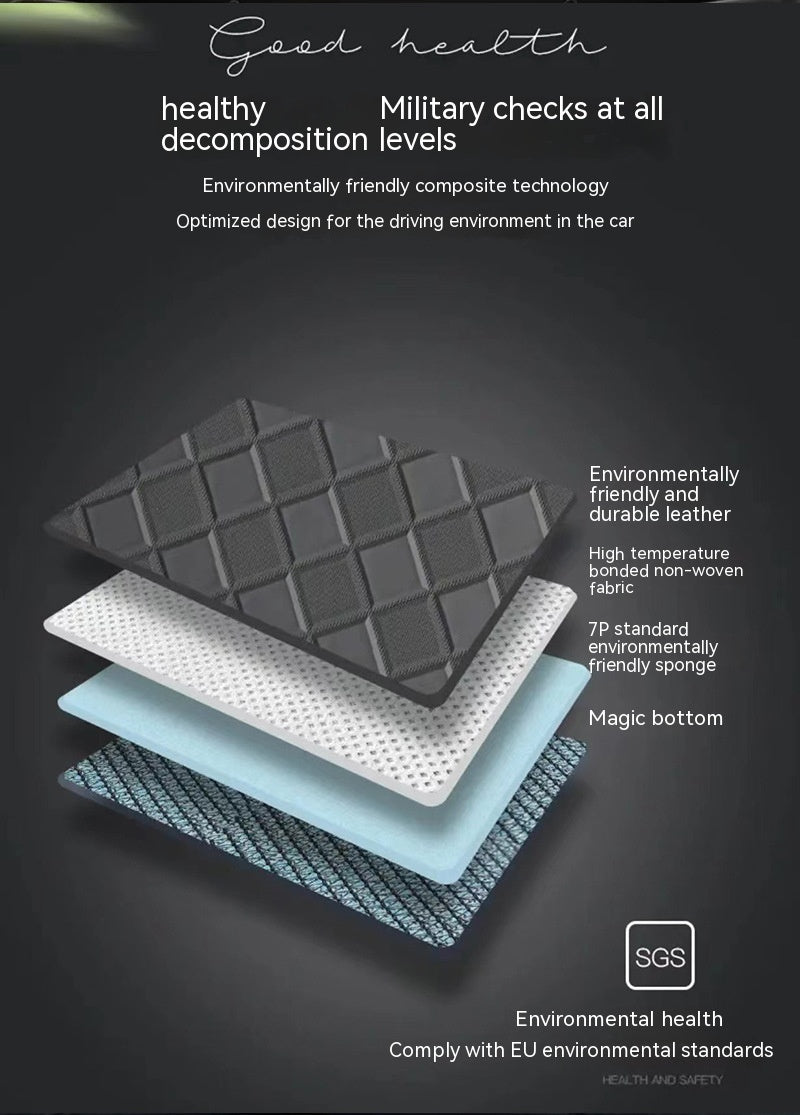 Special Car Leather Supplies Trunk Mat