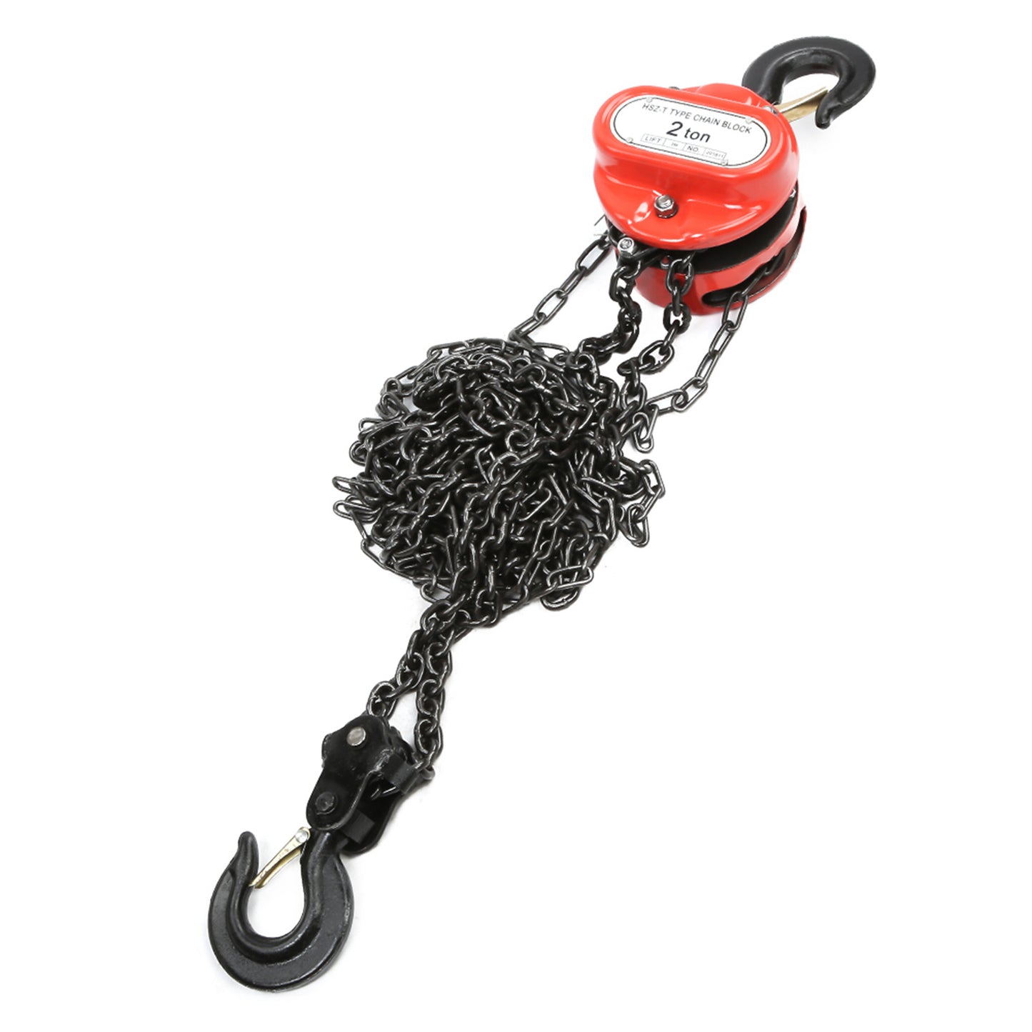 2T Chain Puller Block Fall Chain Hoist Hand Tools Lifting Chain with Hook
