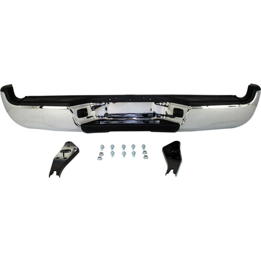 Step Bumper Assembly For 2005-2015 Tacoma With SR5 Package Chrome Steel