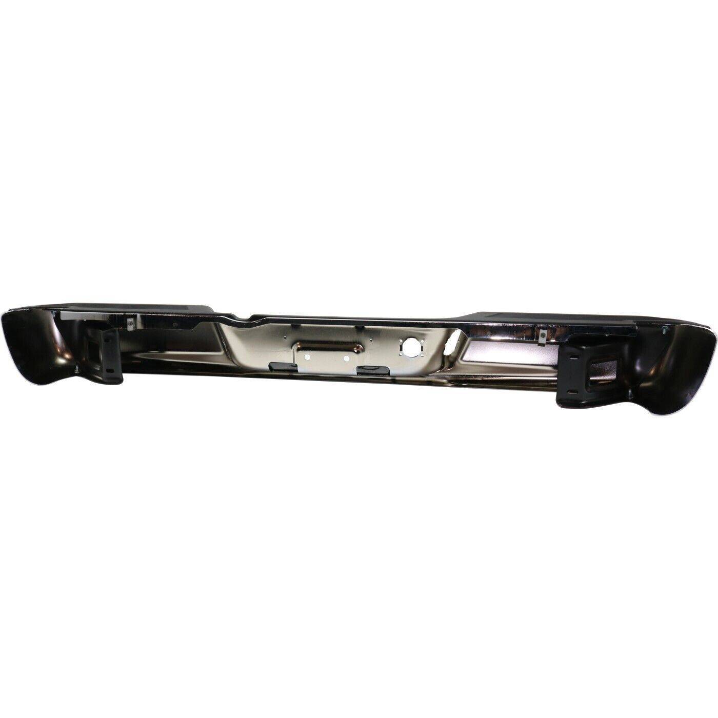 Step Bumper Assembly For 2002-2008 Dodge Ram 1500 Chrome With Mounting Bracket