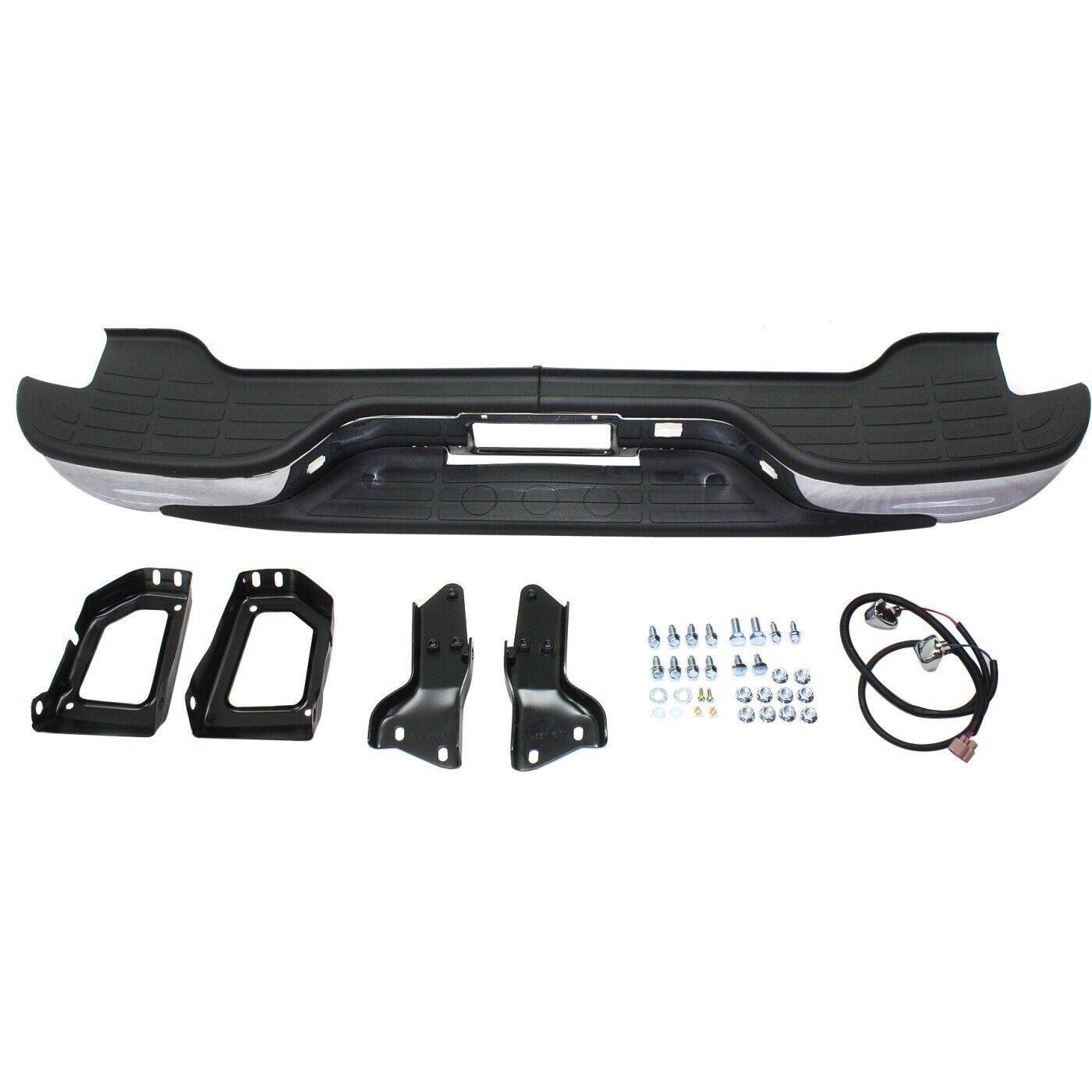 Step Bumper Assembly For 1995-2006 Chevy Tahoe 2000-2006 Suburban 1500 Chrome