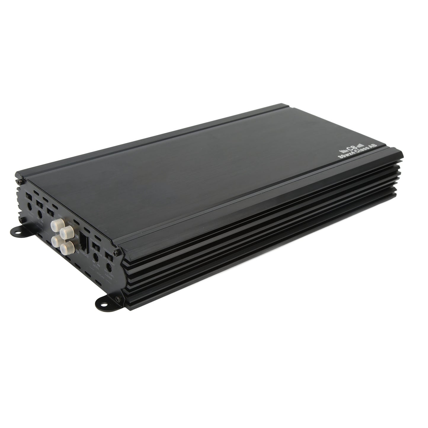 4 Channel Car Amplifier 80W 4 Ohms Class AB Power Stereo Amp Universal for Audio Systems