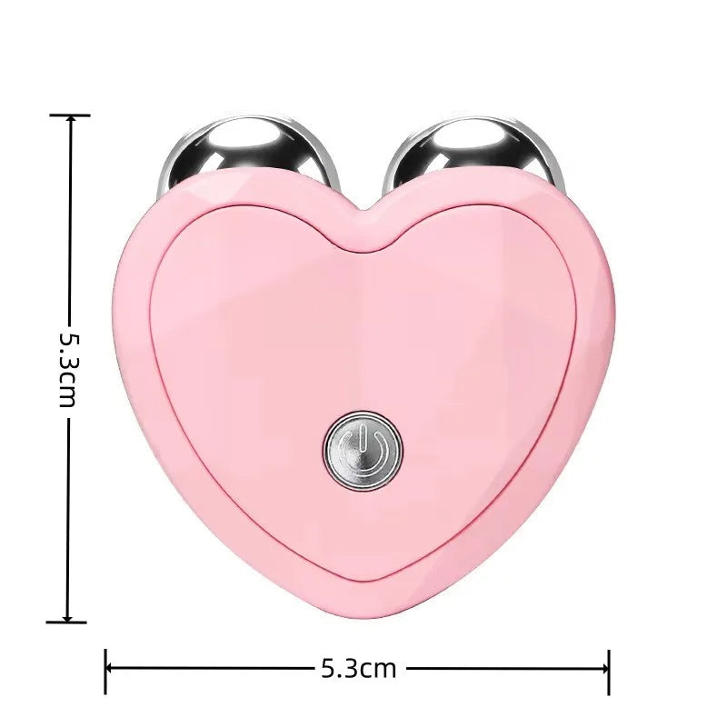 EMS Face Lifting Machine Facial Massager Microcurrent Roller Skin Tightening Rejuvenation Beauty Charging Facial Anti Wrinkle