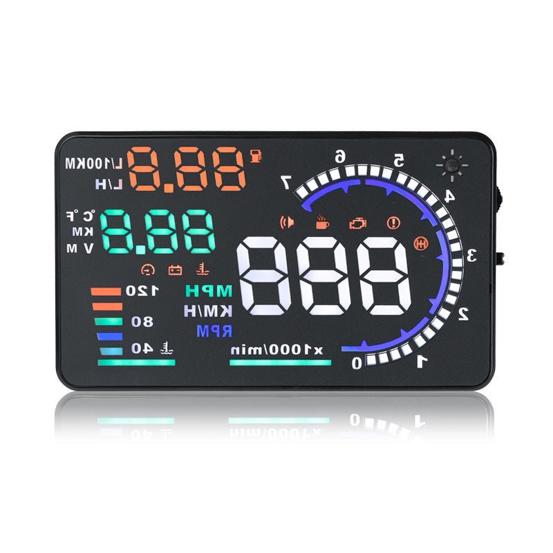 Dispositif tête haute HUD OBD Affichage de voiture