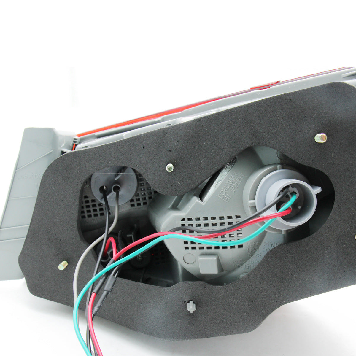 Tail Light Without Bulb Outer Half Assembly