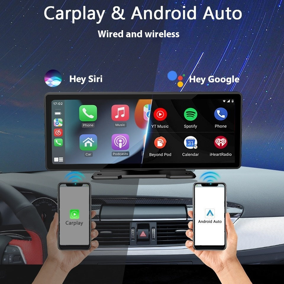 Reverse Rearview AUX Navigation Portable Car Recorder