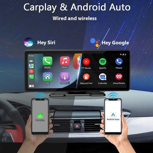 Reverse Rearview AUX Navigation Portable Car Recorder