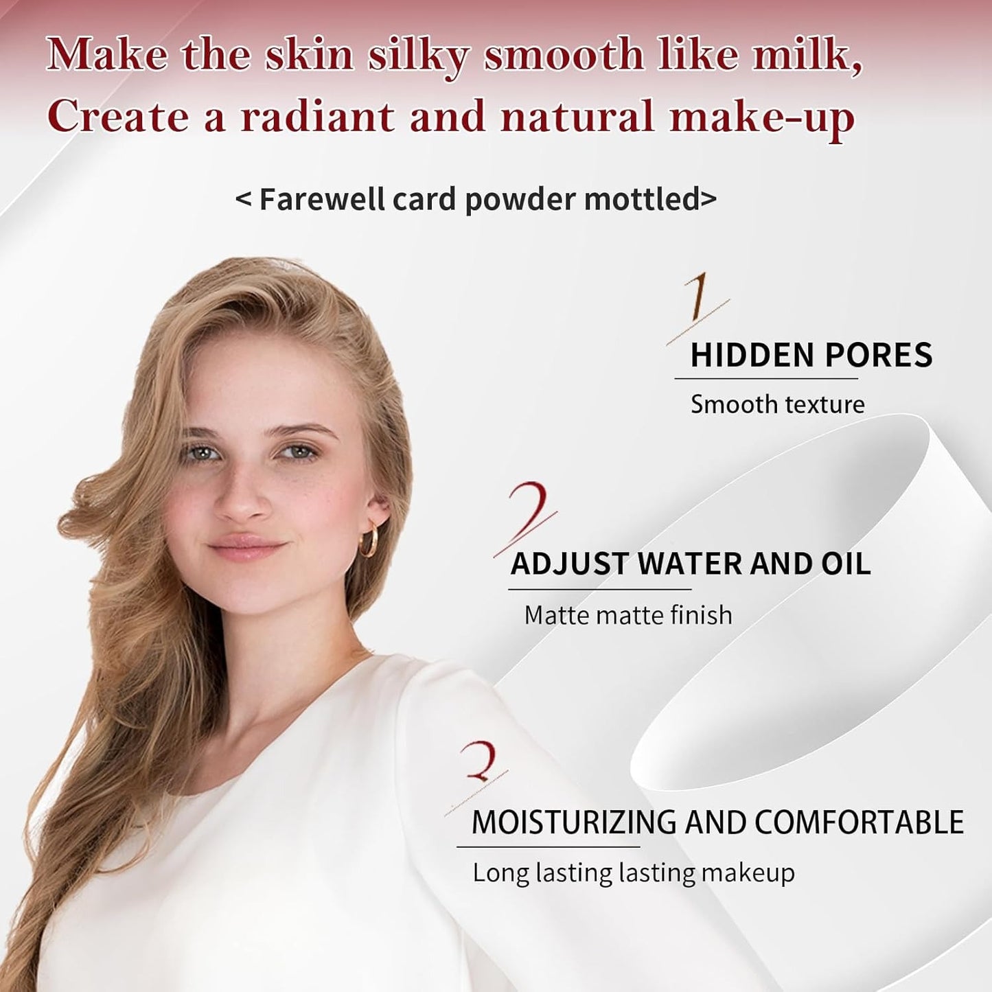 Moisturizing Primer Foundation With Hyaluronic Acid & Vitamin B5 For Sensitive Skin - Light Coverage Brightening Universal Shade