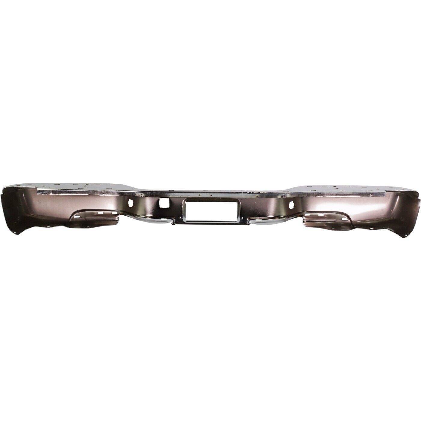 Step Bumper For 1999-2004 Chevrolet Silverado 2500 Rear Chrome