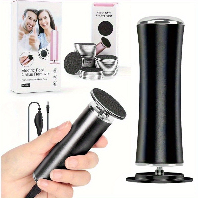 Electric Foot Protection Machine, 60 Pieces Of Sandpaper, Adjustable Speed To Change Sandpaper, Foot Care For Men, Women And Barefoot Walkers, Remove Dead Skin And Calluses On The Soles Of The Feet