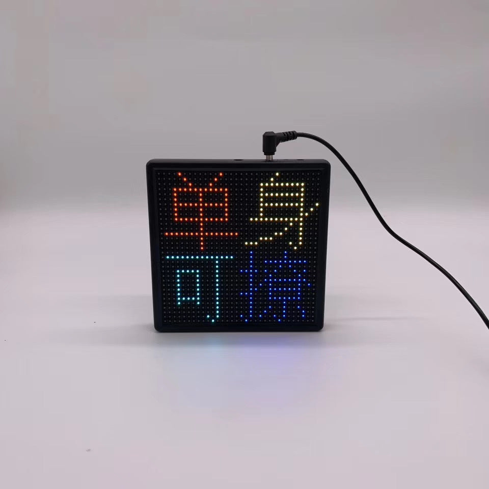 Bluetooth Wireless Transmission Of Image Animation LED Car Display Screen