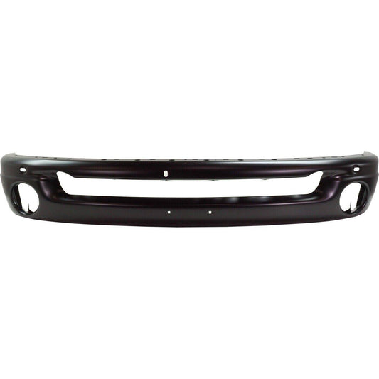 Bumper For 2002-2005 Dodge Ram 1500 Front Painted Black Steel 1AR811SPAA