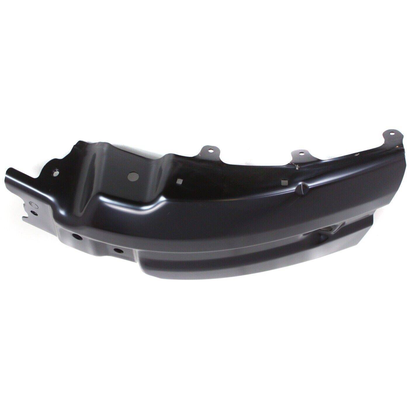 Bumper End Cap For 2007-2013 Chevrolet Silverado 1500 Front Left Painted Black